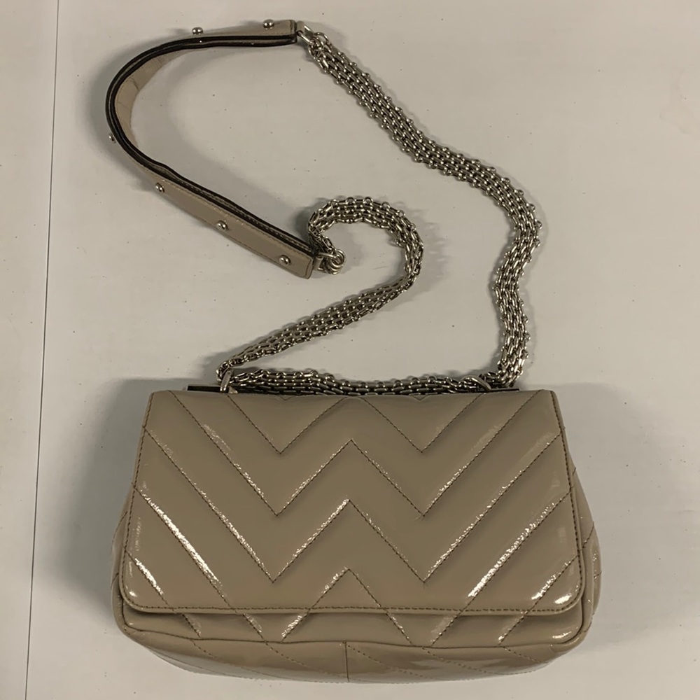 Boogo‎ Shoulder Bag Women’s Size S Beige Made in Korea Handbag Purse
